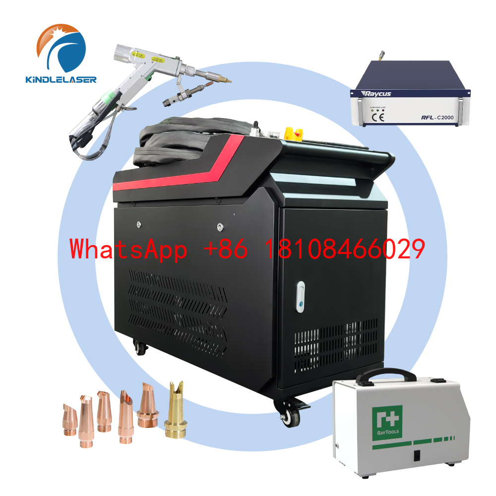 Industrial Handheld Laser Welding Machine - Промышленный волоконный лазерный сварочный аппарат KindleLaser