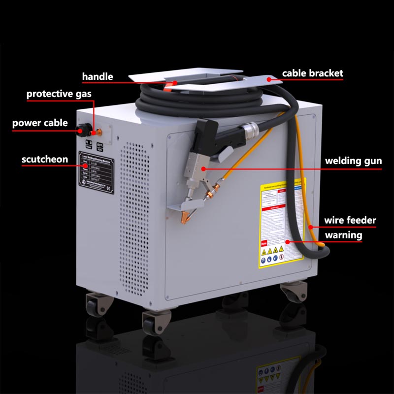 Industrial Handheld Laser Welding Machine - Промышленный ручной лазерный сварочный аппарат -