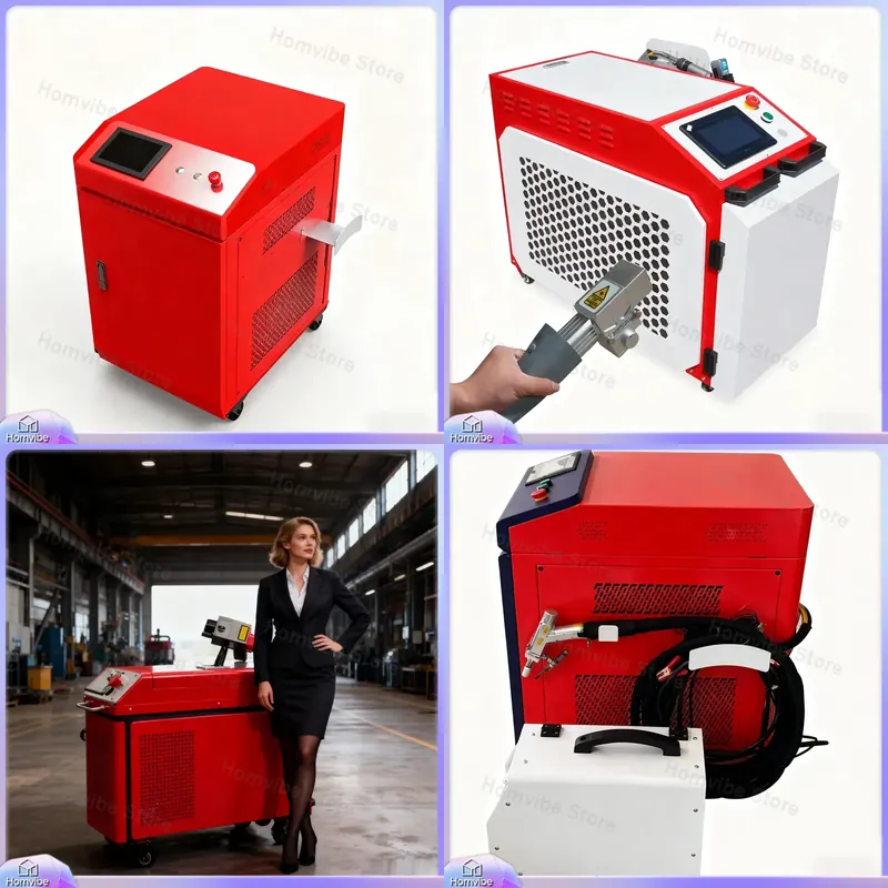 Industrial Handheld Laser Welding Machine - Лазерный сварочный аппарат ручной 4-в-1 мощностью