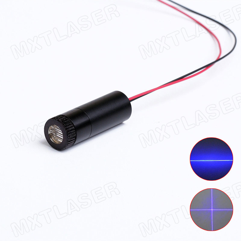 Industrial Blue Laser - D12x45 мм Фокусируемый 405 нм 1–100