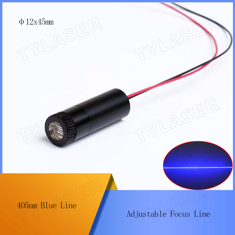 D12X45mm Фокусируемая 405nm си – обзор и цена Industrial Blue Laser