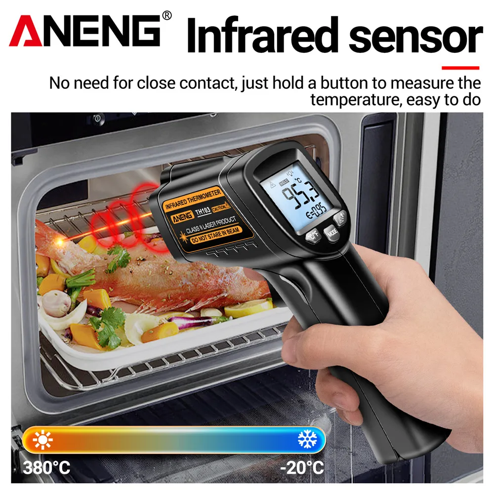 Инфракрасный лазерный термомет – обзор и цена Industrial Laser Temperature Sensor