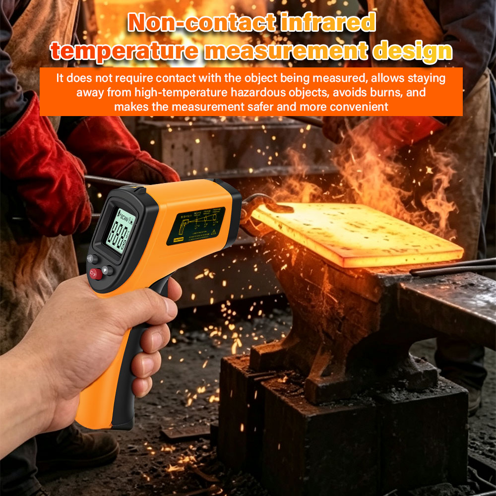 Цифровой инфракрасный термомет – обзор и цена Industrial Laser Temperature Sensor