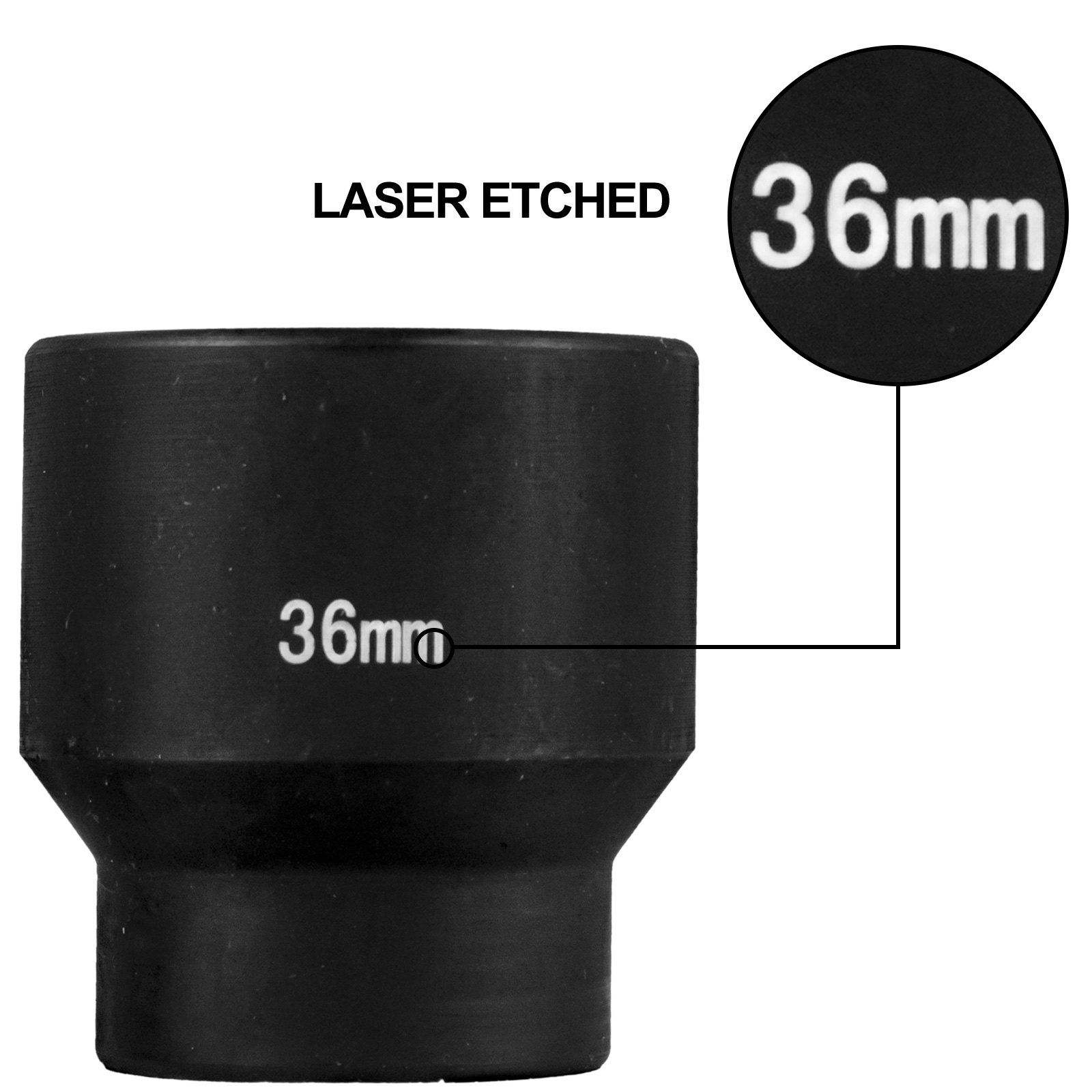 Набор метрических ударных торц – обзор и цена Industrial Laser Etching