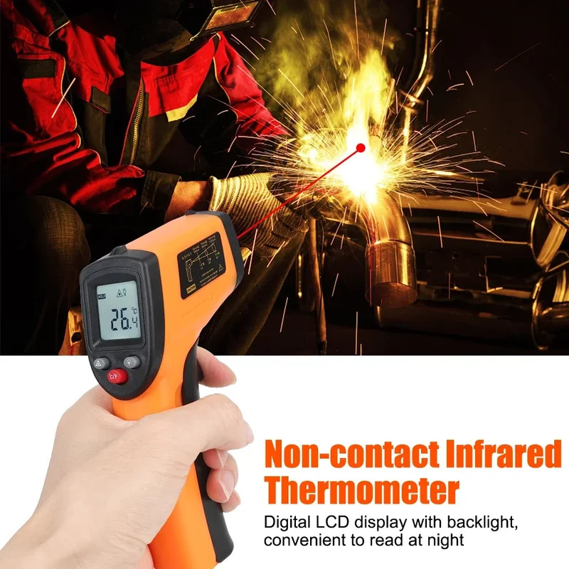 -50~380 ° C Промышленный инфра – обзор и цена Industrial Laser Temperature Sensor